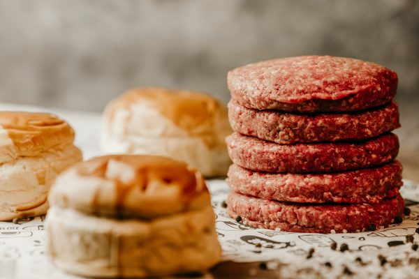 Hamburger 1/2 lb. Patties - Box of 10